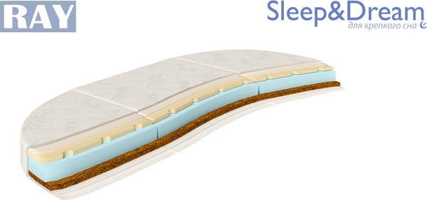 Изображение товара Матрас в кроватку Ray Sleep & Dream 60.119.7