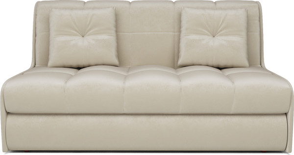 Изображение товара Диван Mebel-Ars Аккордеон Барон №2 НПБ 180x200 (бархат бежевый Star Velvet 6 Light Beige)