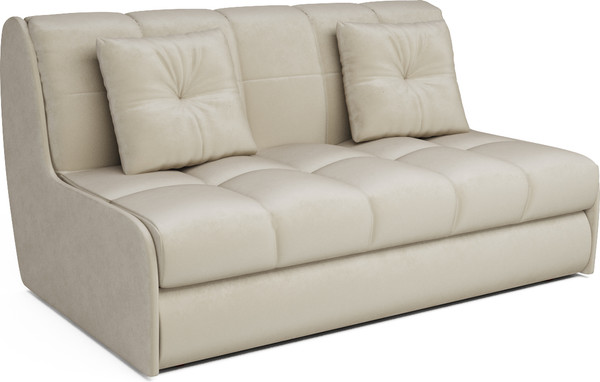 Изображение товара Диван Mebel-Ars Аккордеон Барон №2 НПБ 180x200 (бархат бежевый Star Velvet 6 Light Beige)