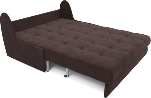 Изображение товара Диван Mebel-Ars Аккордеон Барон №2 НПБ 180x200 (велюр молочный шоколад НВ-178/13)