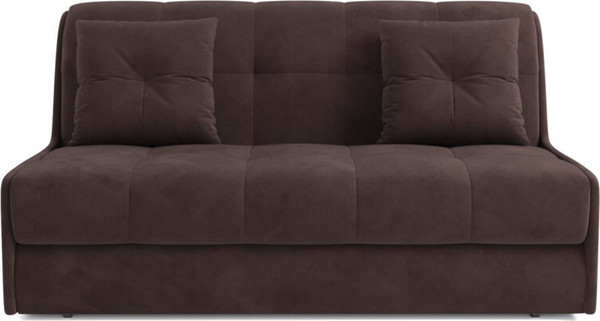 Изображение товара Диван Mebel-Ars Аккордеон Барон №2 НПБ 180x200 (велюр молочный шоколад НВ-178/13)