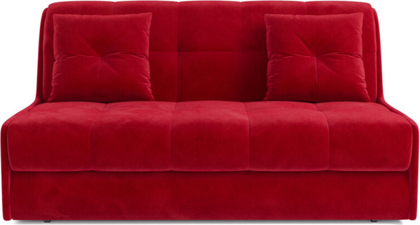 Изображение товара Диван Mebel-Ars Аккордеон Барон №2 НПБ 180x200 (кордрой красный)