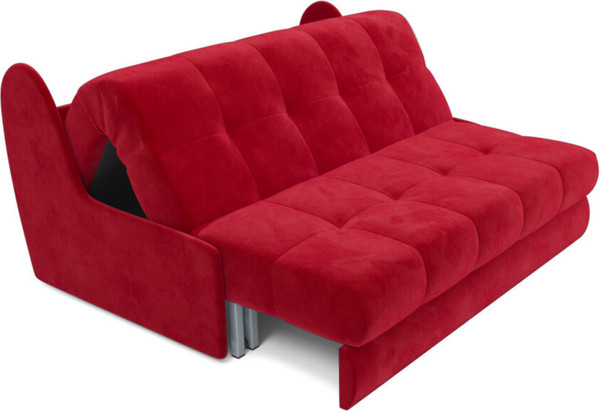 Изображение товара Диван Mebel-Ars Аккордеон Барон №2 НПБ 180x200 (кордрой красный)
