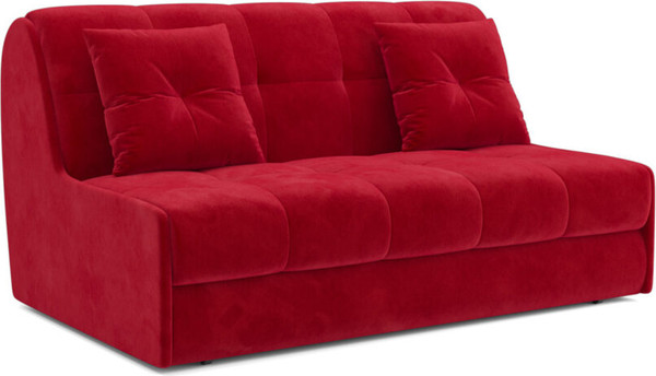 Изображение товара Диван Mebel-Ars Аккордеон Барон №2 НПБ 180x200 (кордрой красный)