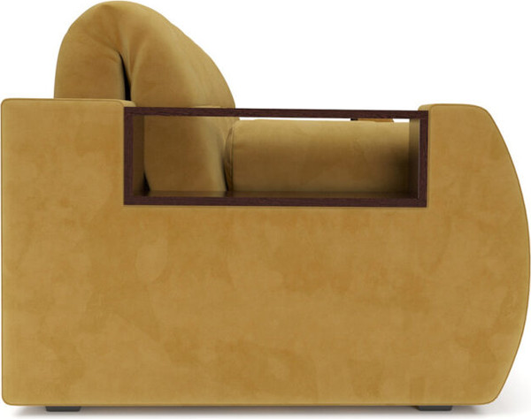 Изображение товара Диван Mebel-Ars Аккордеон Барон №3 НПБ 120x200 (Cabrio 27 желтый)