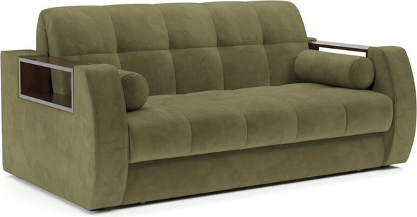 Изображение товара Диван Mebel-Ars Аккордеон Барон №3 НПБ 120x200 (Cabrio 29 зеленый)