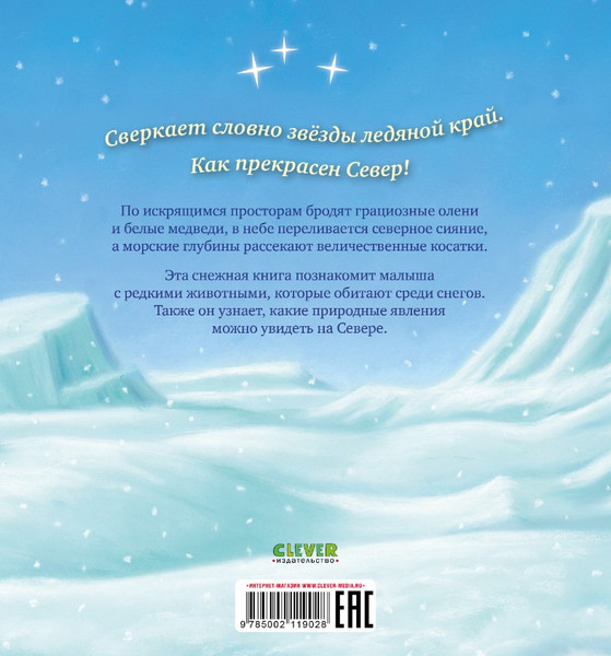 Изображение товара Книга CLEVER В стране снежных чудес твердая обложка (Фридман Клэр)
