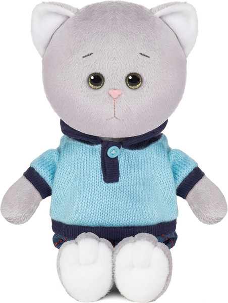 Изображение товара Мягкая игрушка Колбаскин & Мышель Колбаскин в голубом поло и штанишках / MT-MRT-КМ-0320244-20