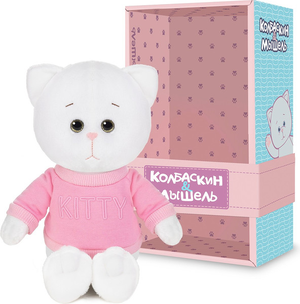 Изображение товара Мягкая игрушка Колбаскин & Мышель Мышель в розовом свитшоте / MT-MRT-КМ-0320246-20