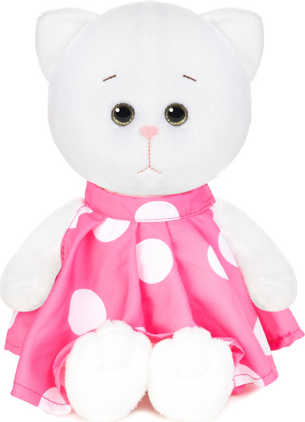 Изображение товара Мягкая игрушка Колбаскин & Мышель Мышель в розовом платье в горошек / MT-MRT-КМ-0320248-20