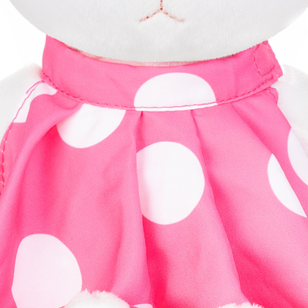 Изображение товара Мягкая игрушка Колбаскин & Мышель Мышель в розовом платье в горошек / MT-MRT-КМ-0320248-20