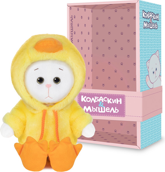 Изображение товара Мягкая игрушка Колбаскин & Мышель Мышель в костюме уточки / MT-MRT-КМ-03202413-20