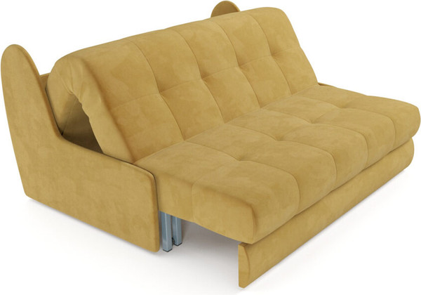 Изображение товара Диван Mebel-Ars Аккордеон Барон №2 НПБ 155x200 (Cabrio 27 желтый)