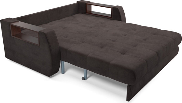 Изображение товара Диван Mebel-Ars Аккордеон Барон №3 НПБ 120x200 (коричневый кордрой)