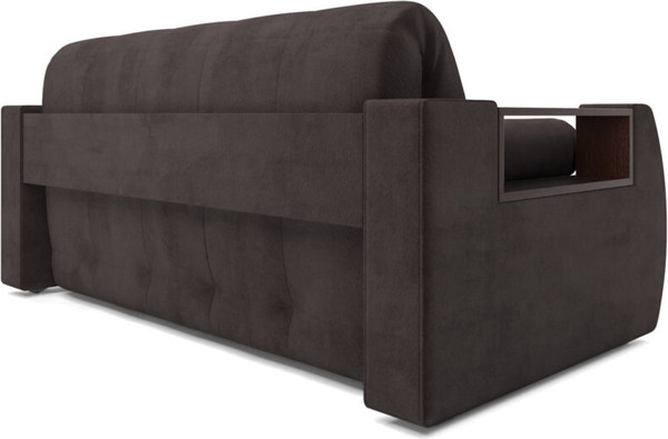 Изображение товара Диван Mebel-Ars Аккордеон Барон №3 НПБ 120x200 (коричневый кордрой)
