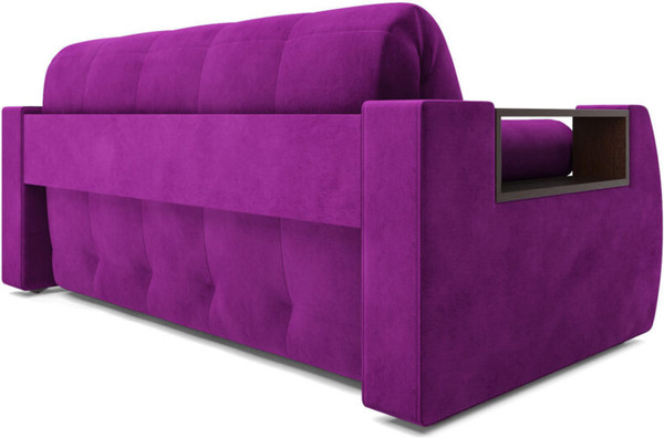 Изображение товара Диван Mebel-Ars Аккордеон Барон №3 НПБ 120x200 (фиолетовый)