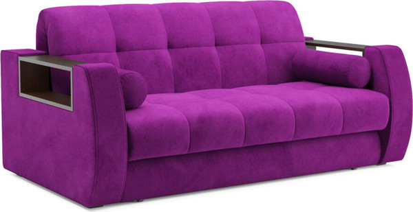 Изображение товара Диван Mebel-Ars Аккордеон Барон №3 НПБ 120x200 (фиолетовый)