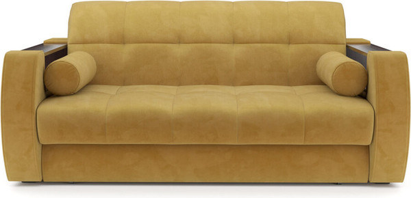 Изображение товара Диван Mebel-Ars Аккордеон Барон №3 НПБ 140x200 (Cabrio 27 желтый)