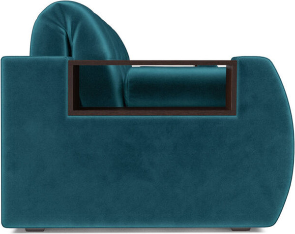 Изображение товара Диван Mebel-Ars Аккордеон Барон №3 НПБ 140x200 (бархат синий/зеленый Star Velvet 43 Black Green)
