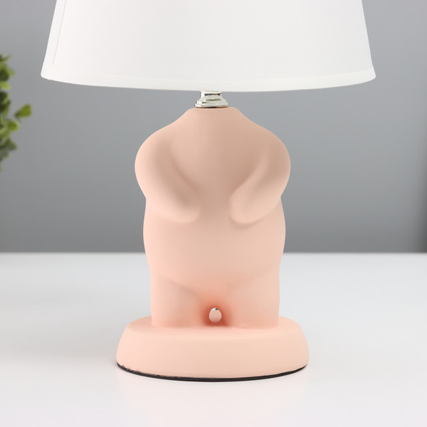 Изображение товара Прикроватная лампа Risalux Пузан / 10603116 (розовый)