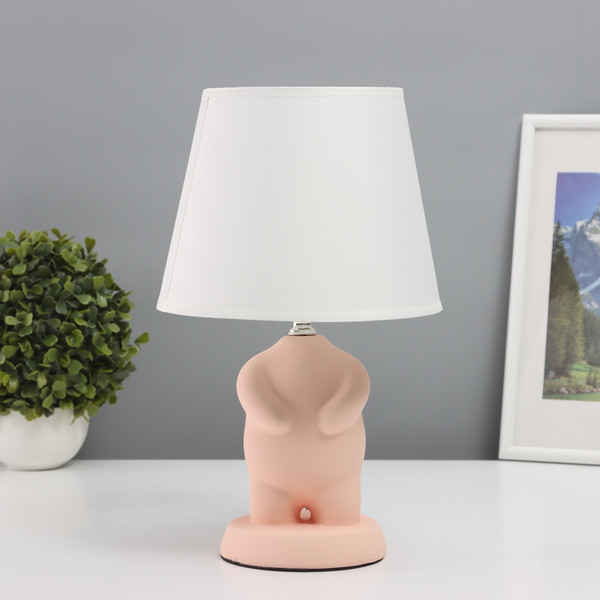 Изображение товара Прикроватная лампа Risalux Пузан / 10603116 (розовый)