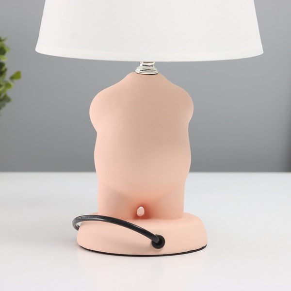 Изображение товара Прикроватная лампа Risalux Пузан / 10603116 (розовый)