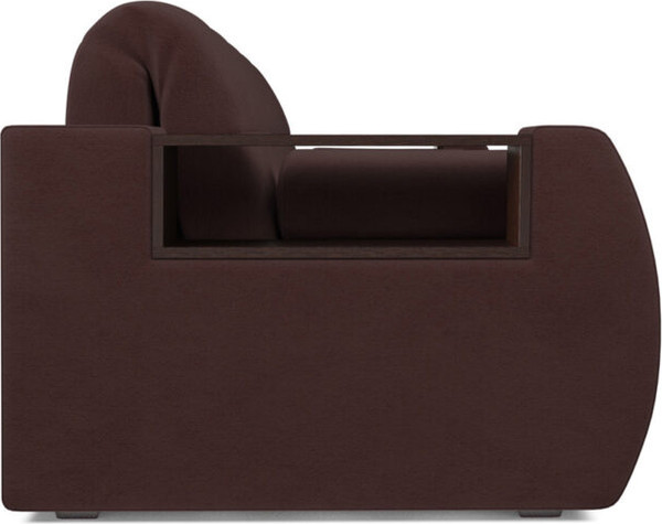 Изображение товара Диван Mebel-Ars Аккордеон Барон №3 НПБ 140x200 (велюр шоколад HB-178/16)
