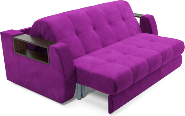 Изображение товара Диван Mebel-Ars Аккордеон Барон №3 НПБ 140x200 (фиолетовый)
