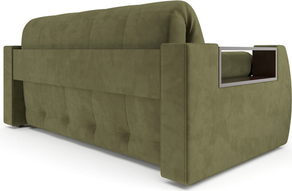 Изображение товара Диван Mebel-Ars Аккордеон Барон №3 НПБ 155x200 (Cabrio 29 зеленый)