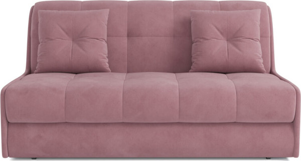 Изображение товара Диван Mebel-Ars Аккордеон Барон №2 НПБ 155x200 (велюр пудра НВ-178/18)