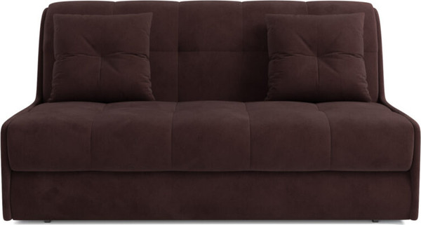 Изображение товара Диван Mebel-Ars Аккордеон Барон №2 НПБ 155x200 (велюр шоколад HB-178/16)