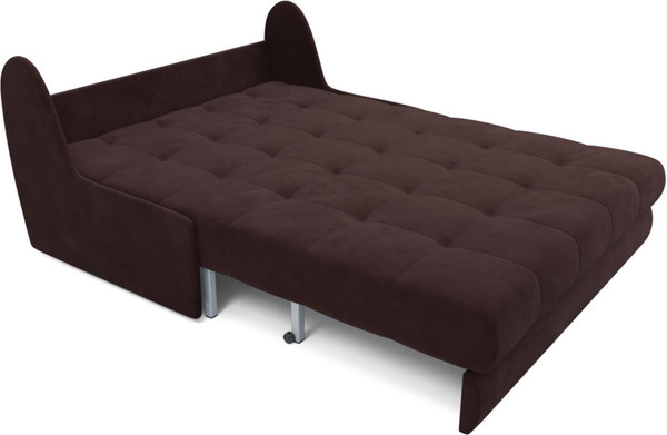 Изображение товара Диван Mebel-Ars Аккордеон Барон №2 НПБ 155x200 (велюр шоколад HB-178/16)