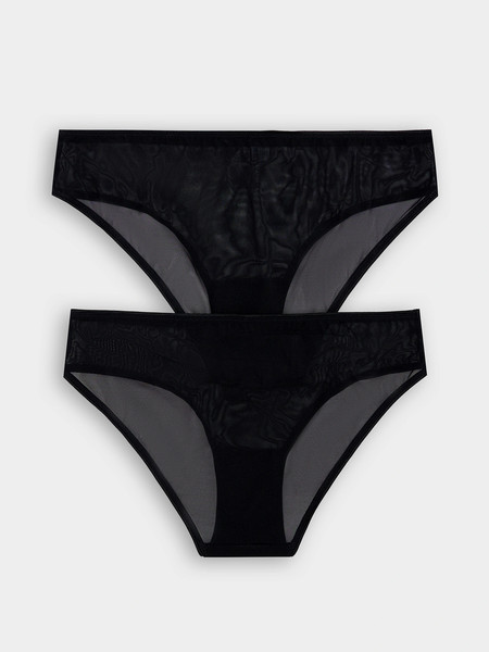 Изображение товара Комплект женских трусов Mark Formelle 412451-2 (р.94, черный)