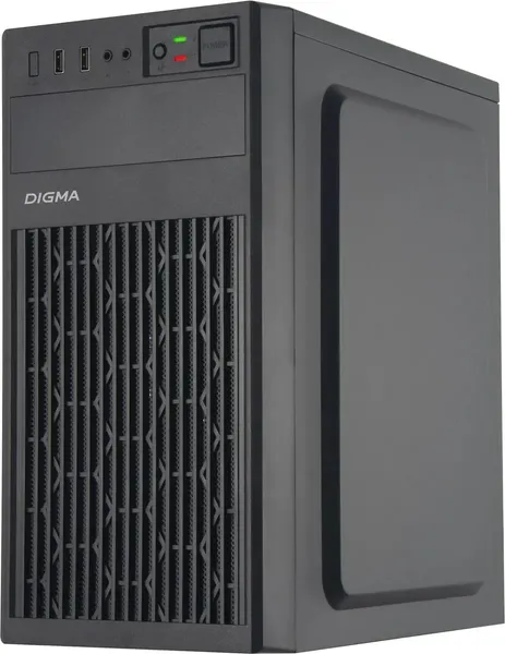 Изображение товара Корпус для компьютера Digma DCC-MN302 (черный, без БП)