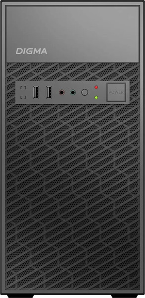 Изображение товара Корпус для компьютера Digma DCC-MN303 (черный, без БП)