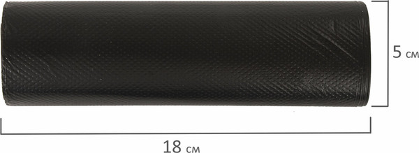 Изображение товара Пакеты для мусора Laima 601385 (120л, 10шт, черный)