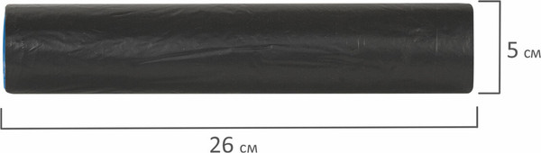 Изображение товара Пакеты для мусора Laima 605330 (30л, 20шт, черный)