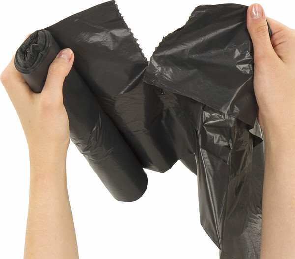 Изображение товара Пакеты для мусора Laima 605330 (30л, 20шт, черный)