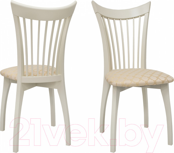 Изображение товара Стул Импэкс Leset Орегон (слоновая кость 1013/жаккард лозанна шери Ж2.020)