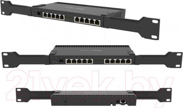 Изображение товара Проводной маршрутизатор Mikrotik RB4011iGS+RM
