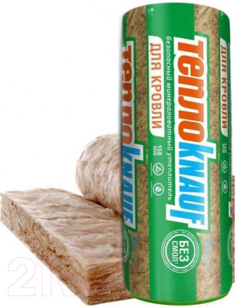 Изображение товара Минеральная вата Knauf Insulation Для кровли TR037 Aquastatik 150х1220х5500 (упаковка)