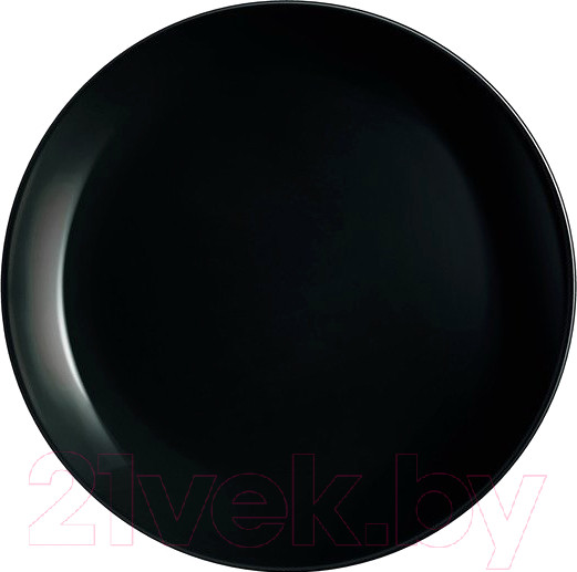 Изображение товара Тарелка столовая обеденная Luminarc Diwali black P0867