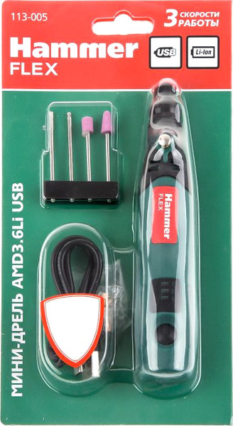 Изображение товара Гравер Hammer Flex AMD3.6Li (567734)