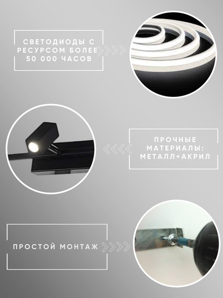 Изображение товара Спот Aitin-Pro CH7951/3 (черный)