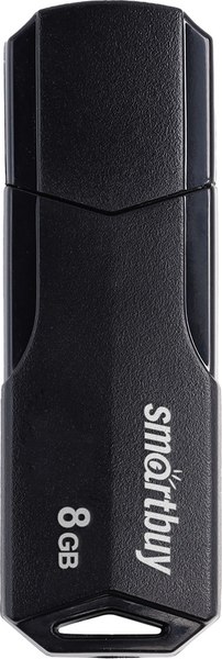 Изображение товара USB flash накопитель SmartBuy Clue 8Gb / SB8GBCLU-K (черный)