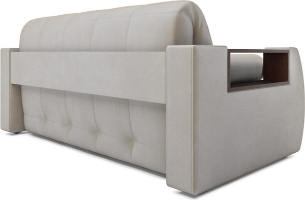 Изображение товара Диван Mebel-Ars Аккордеон Барон №3 НПБ 180x200 (бархат бежевый Star Velvet 6 Light Beige)