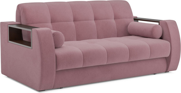 Изображение товара Диван Mebel-Ars Аккордеон Барон №3 НПБ 180x200 (велюр пудра НВ-178/18)