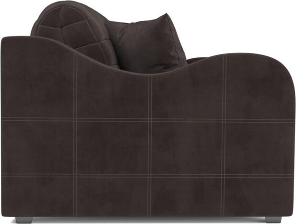 Изображение товара Диван Mebel-Ars Аккордеон Барон №4 НПБ 120x200 (коричневый кордрой)