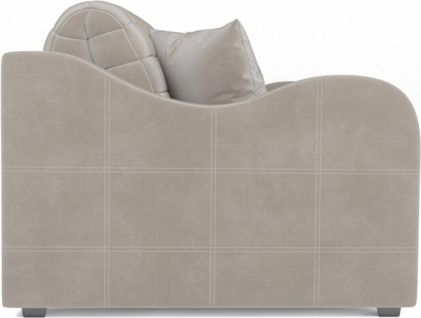 Изображение товара Диван Mebel-Ars Аккордеон Барон №4 НПБ 140x200 (бархат бежевый Star Velvet 6 Light Beige)