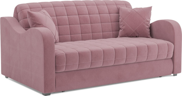 Изображение товара Диван Mebel-Ars Аккордеон Барон №4 НПБ 140x200 (велюр пудра НВ-178/18)